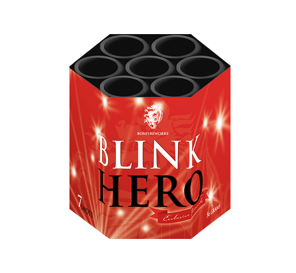 Batterijen > Sierbatterijen > Blink Hero 7sh (48) - zenavuurwerk