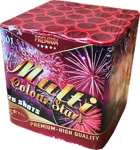Multi Colour Stars 25sh (6)
