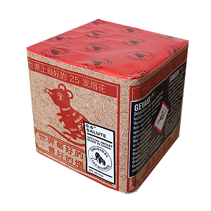 0,6" Salute 25sh (36)