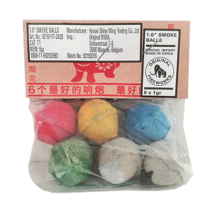 1,0" Smoke Balls 6 stuks (240)