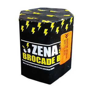 Zena Brocade Blue 7sh (36)