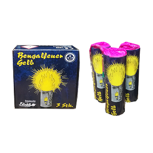 Bengal Flame Yellow 3 stuks (100)